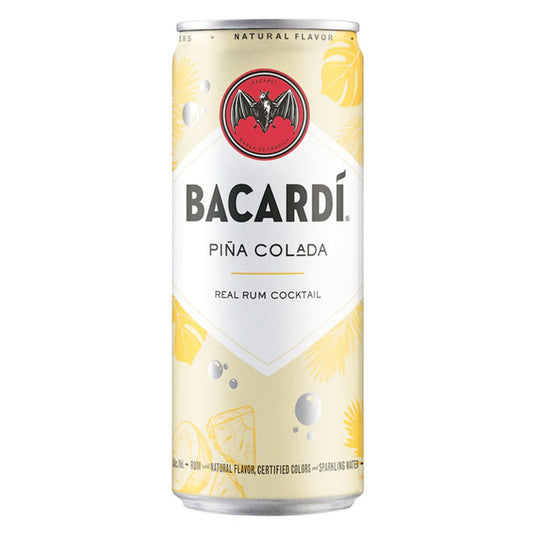 Bacardí Piña Colada Rum Cocktail 4pk - Main Street Liquor