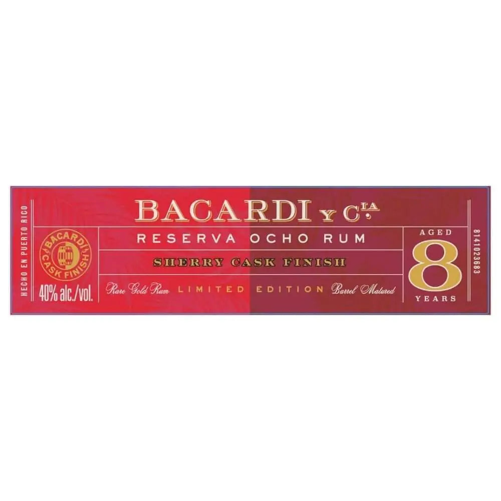 Bacardi Reserva Ocho Rum Sherry Cask Finish - Main Street Liquor