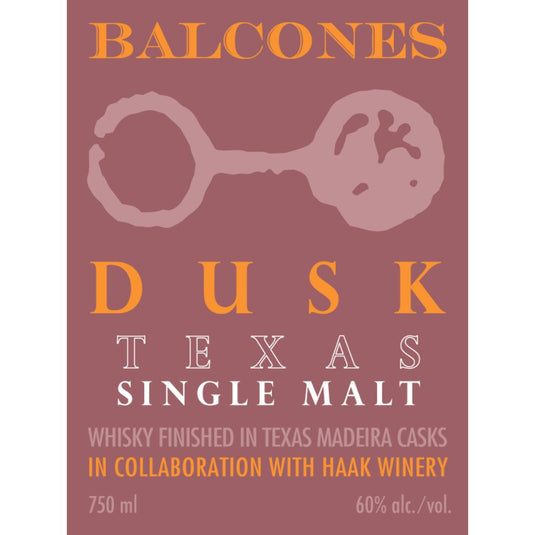 Balcones Dusk - Main Street Liquor