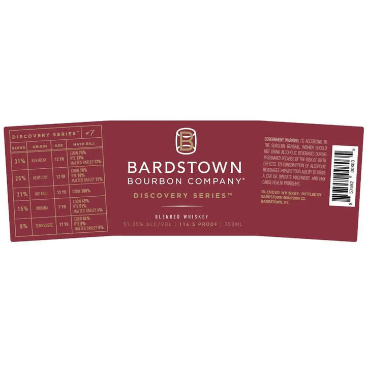 Bardstown Bourbon Company Discovery Series #7 - Main Street Liquor