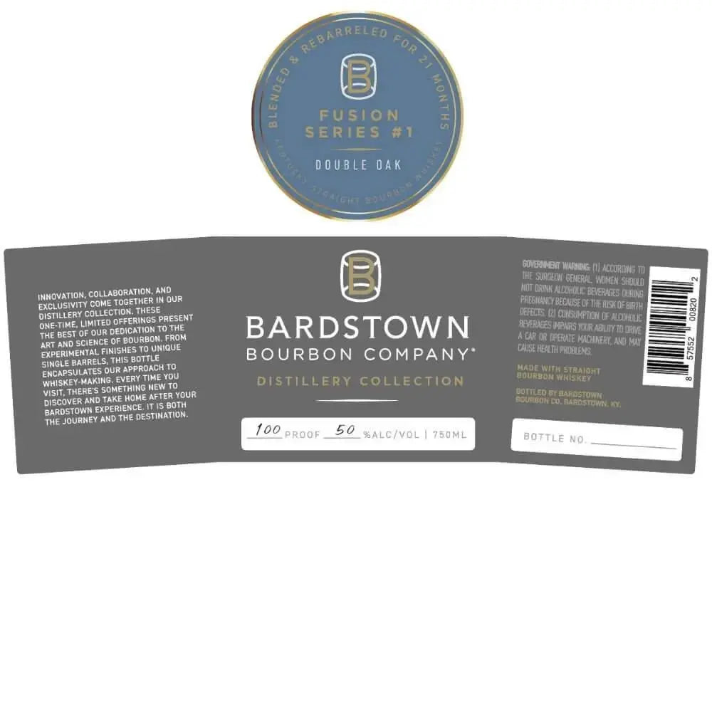 Bardstown Bourbon Company Fusion Series 1 Double Oak - Main Street Liquor