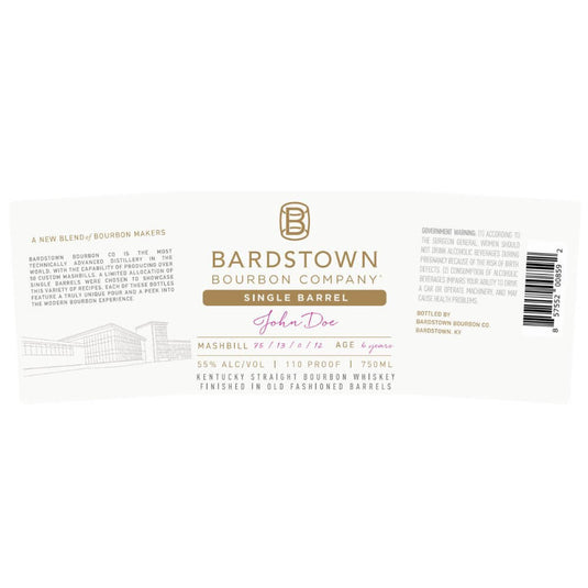 Bardstown Bourbon Finished in Old Fashioned Barrels - Main Street Liquor