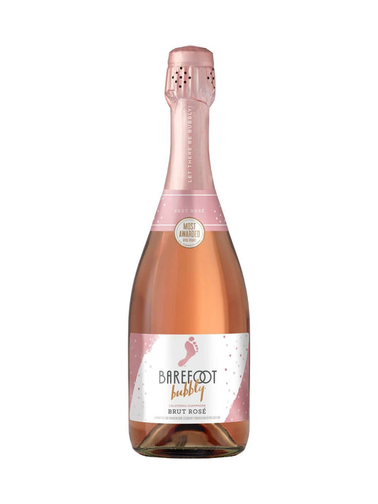 Barefoot Cellars | Bubbly Brut Rosé | 750ml - Main Street Liquor