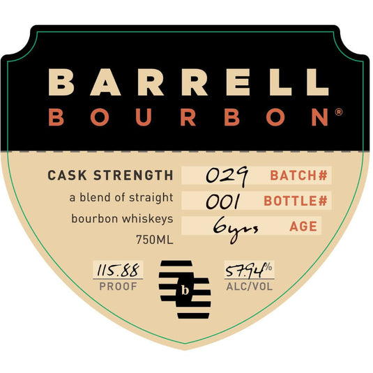 Barrell Bourbon Batch 29 - Main Street Liquor