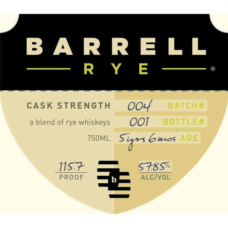 Load image into Gallery viewer, Barrell Rye Batch 004 - Main Street Liquor
