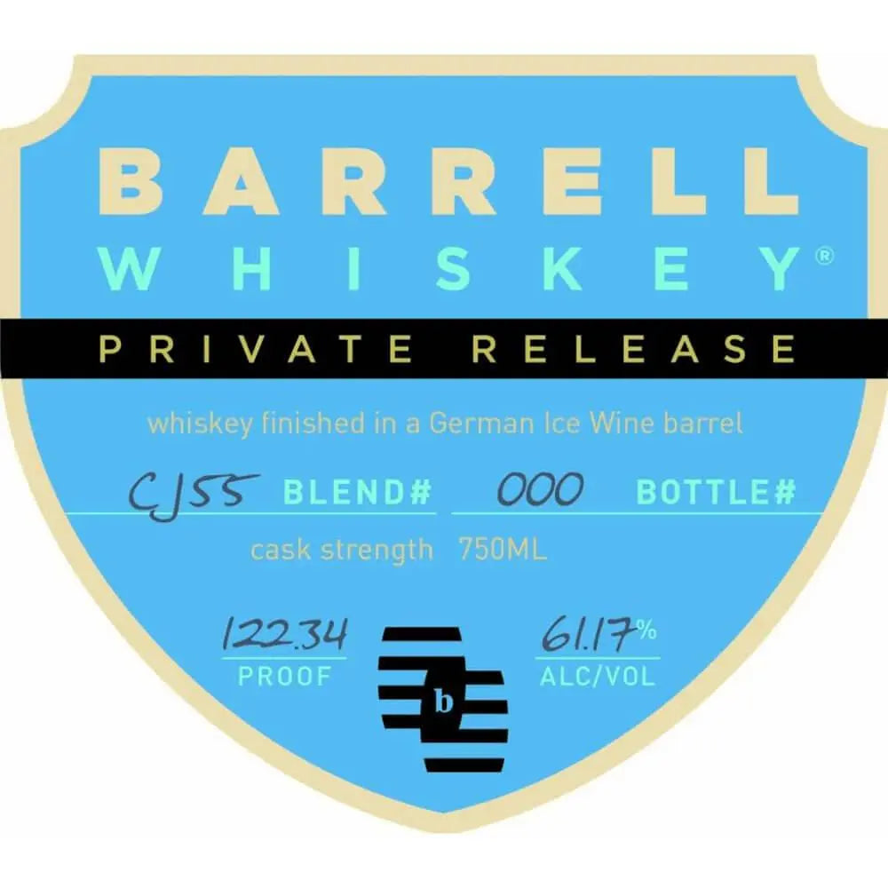 Barrell Whiskey Private Release CJ55 - Main Street Liquor