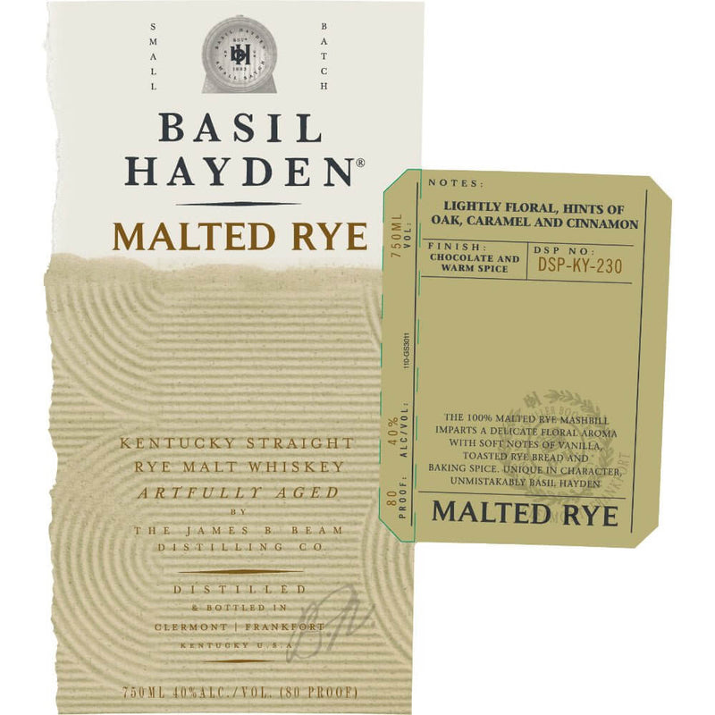 Load image into Gallery viewer, Basil Hayden Malted Rye Whiskey - Main Street Liquor
