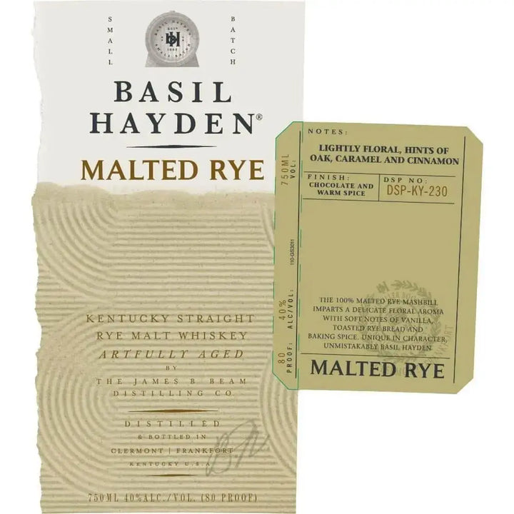 Basil Hayden Malted Rye Whiskey - Main Street Liquor