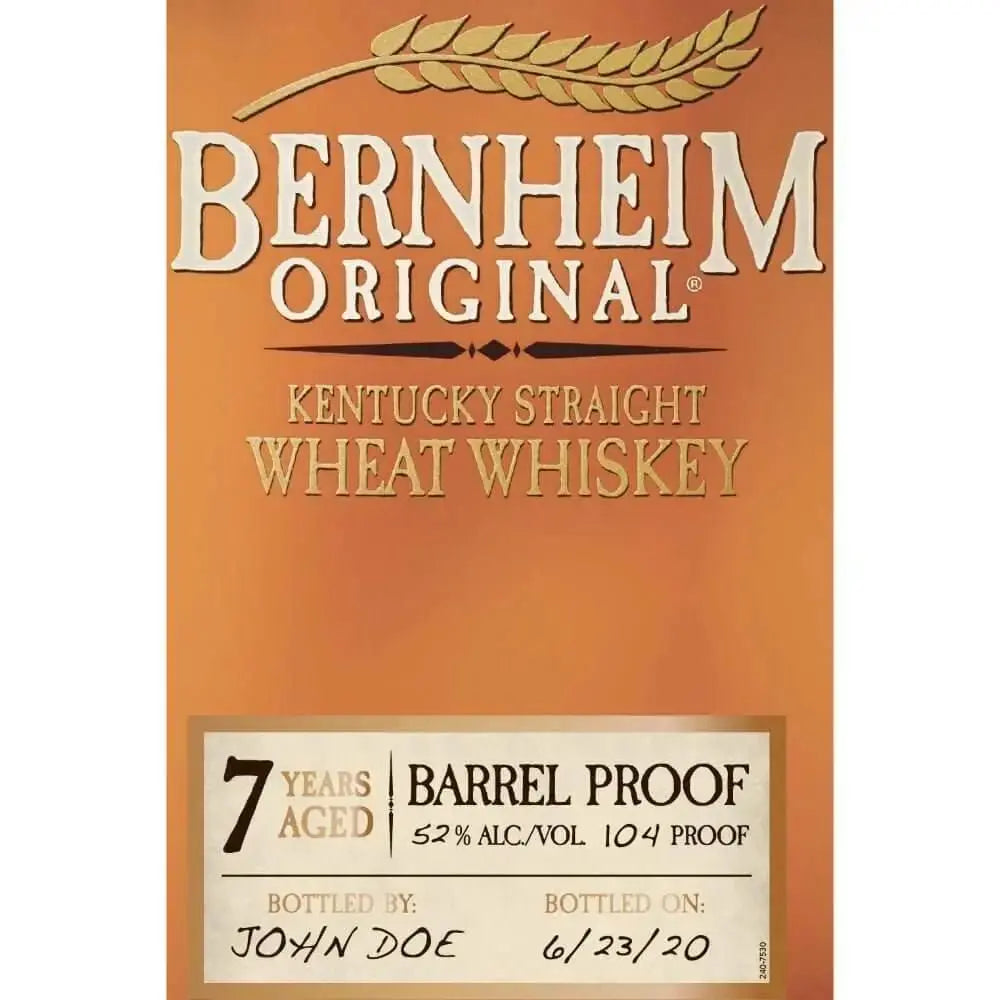Bernheim Barrel Proof 7 Year Old - Main Street Liquor