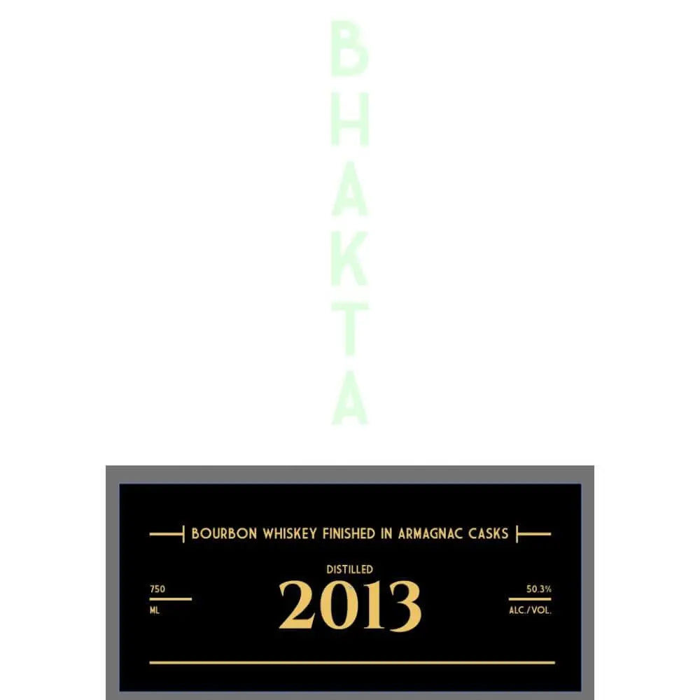 BHAKTA 2013 Bourbon Finished in Armagnac Casks - Main Street Liquor