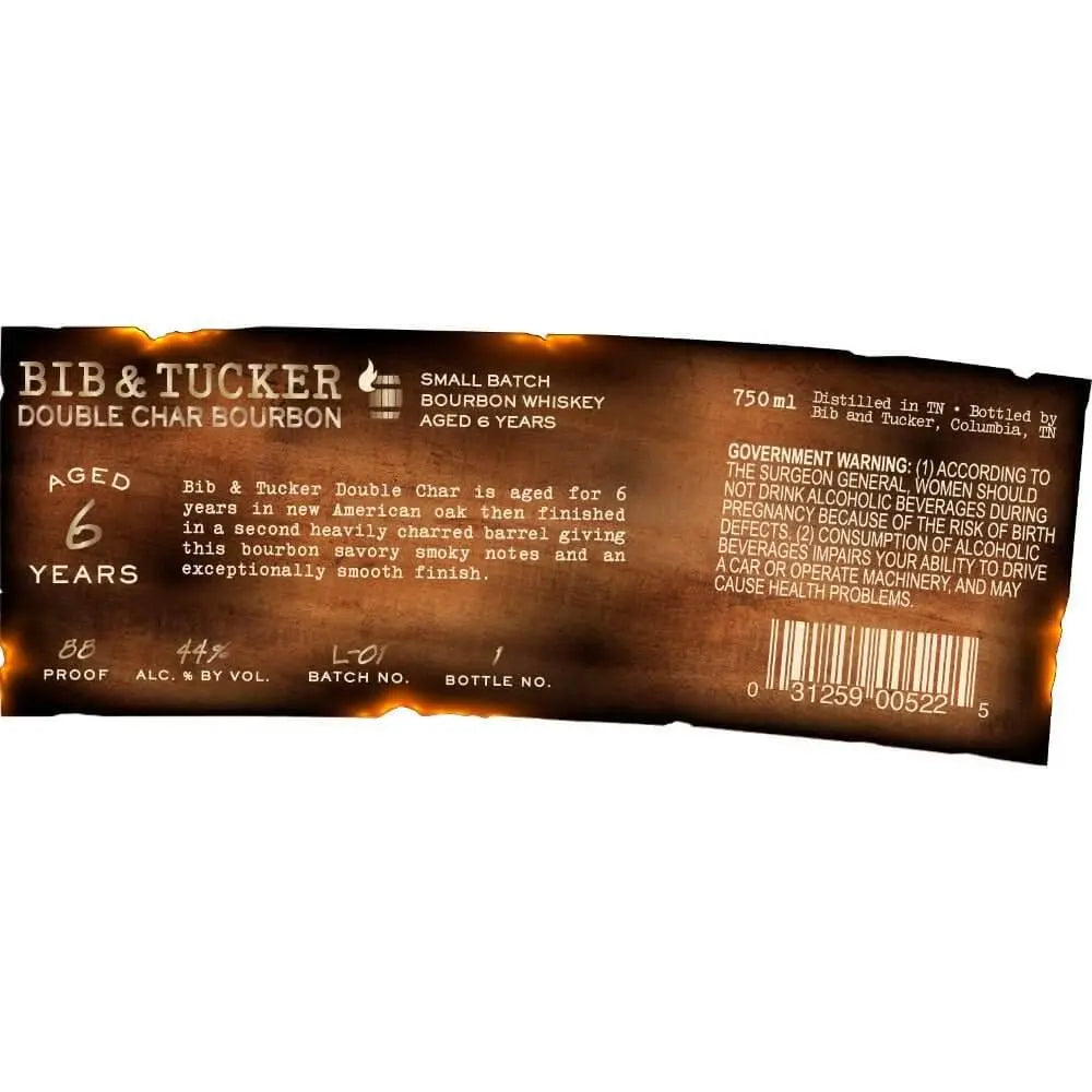 Bib & Tucker 6 Year Old Double Char Bourbon - Main Street Liquor