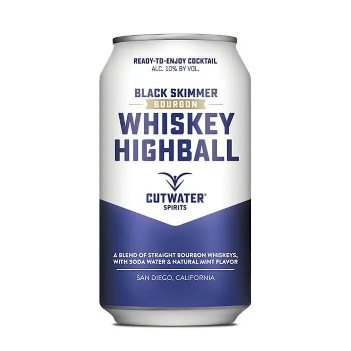 Black Skimmer Whiskey Highball (4 Pack - 12 Ounce Cans) - Main Street Liquor