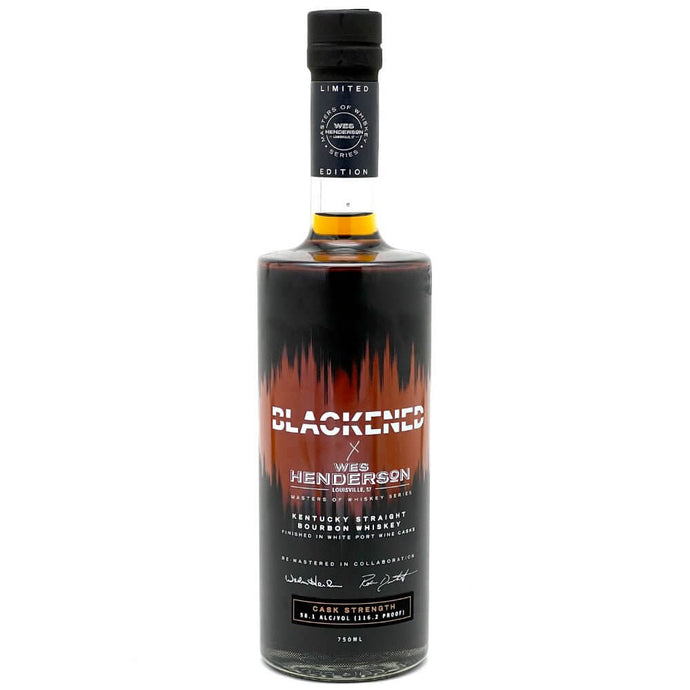 Blackened X Wes Henderson Cask Strength Bourbon By Metallica - Main Street Liquor