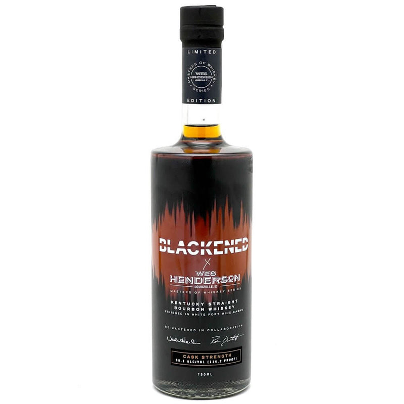 Load image into Gallery viewer, Blackened X Wes Henderson Cask Strength Bourbon By Metallica - Main Street Liquor
