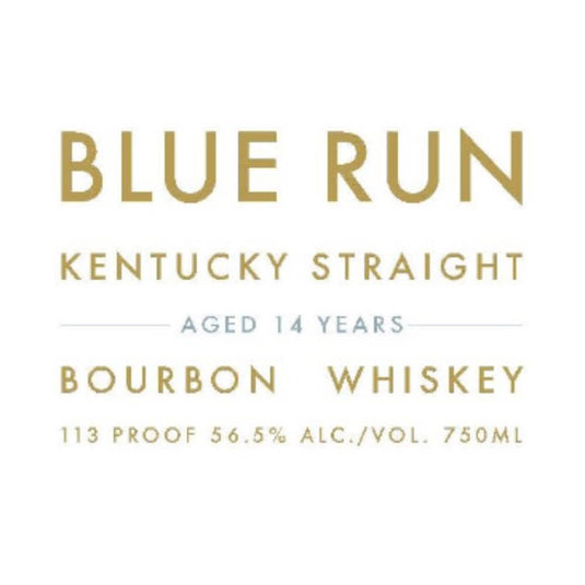 Blue Run 14 Year Old Bourbon - Main Street Liquor