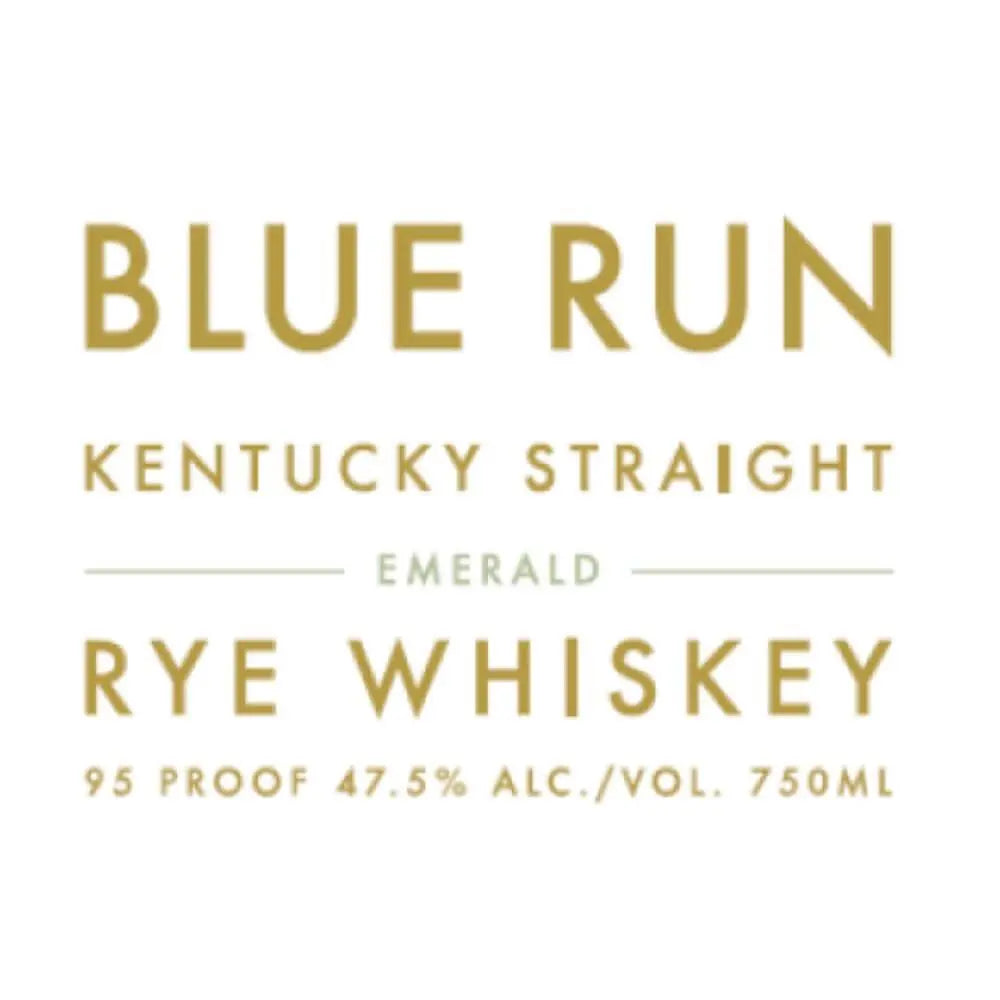 Blue Run Emerald Kentucky Straight Rye Whiskey - Main Street Liquor