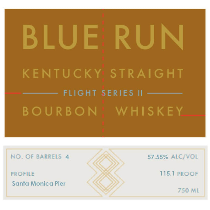 Blue Run Flight Series II ‘Santa Monica Pier’ - Main Street Liquor