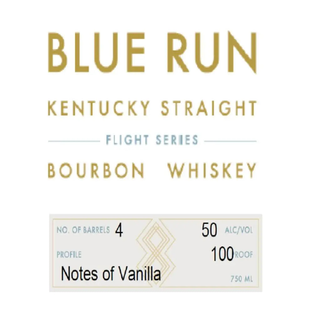Blue Run Flight Series Kentucky Straight Bourbon - Main Street Liquor