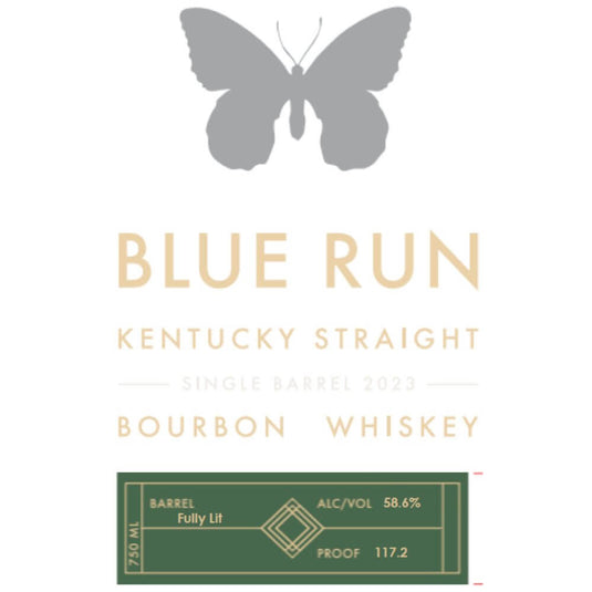 Blue Run ‘Fully Lit’ Single Barrel Bourbon 2023 - Main Street Liquor