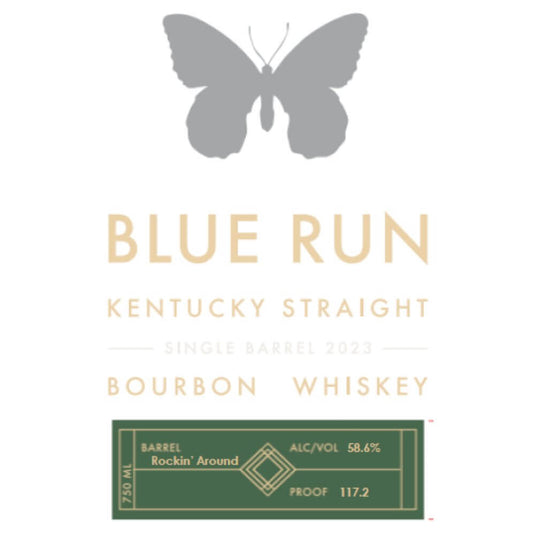 Blue Run ‘Rockin' Around’ Single Barrel Bourbon 2023 - Main Street Liquor