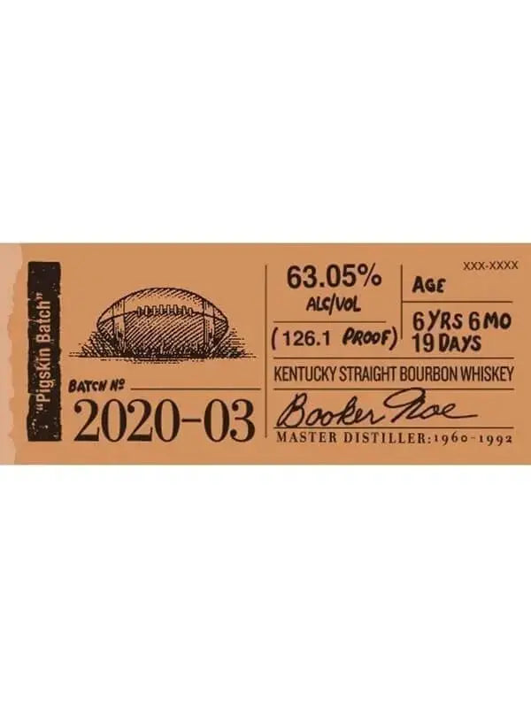 Booker’s "Boston Batch" Batch 2020 - 02 - Main Street Liquor