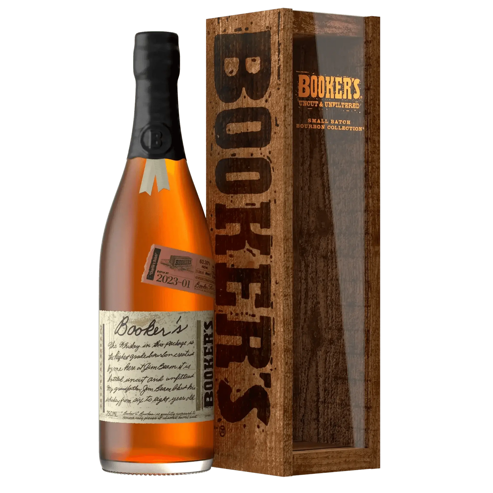 Booker's Bourbon 2023 - 01 “Charlie’s Batch” - Main Street Liquor