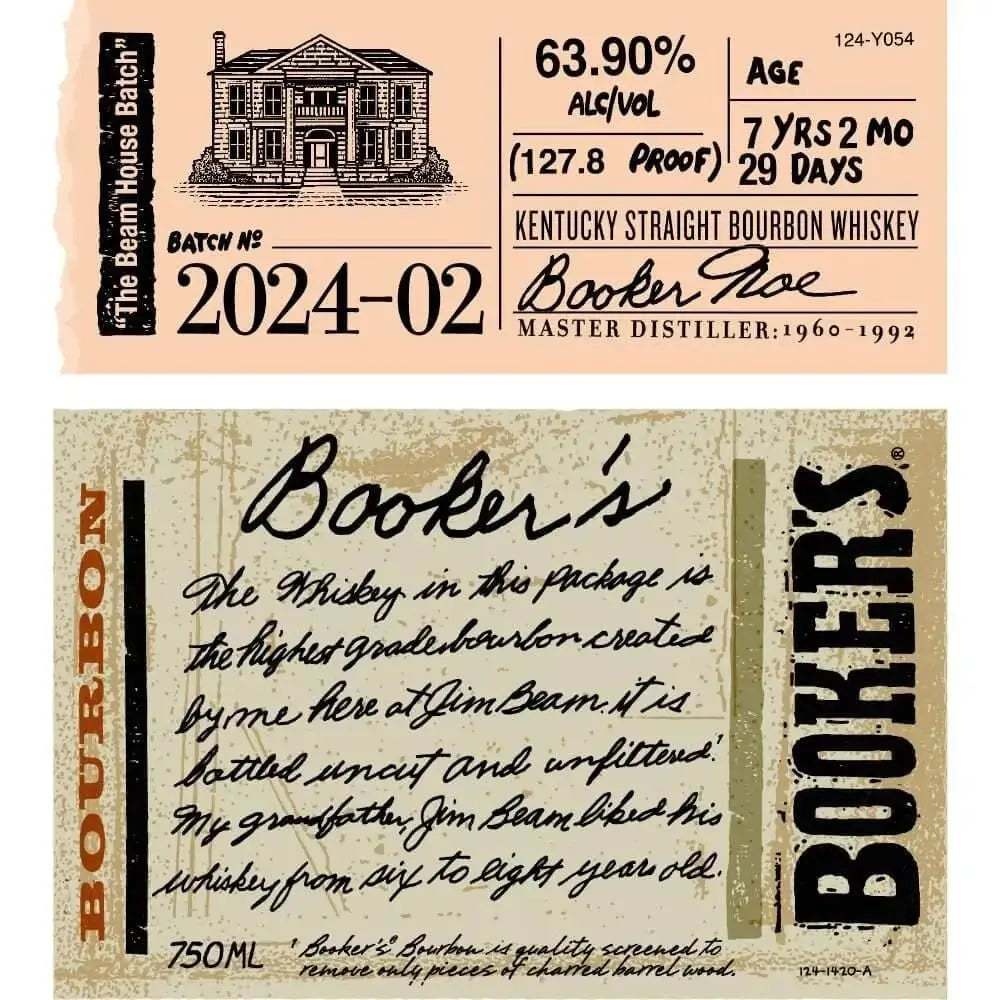 Booker's Bourbon 2024 - 02 “The Beam House Batch” - Main Street Liquor