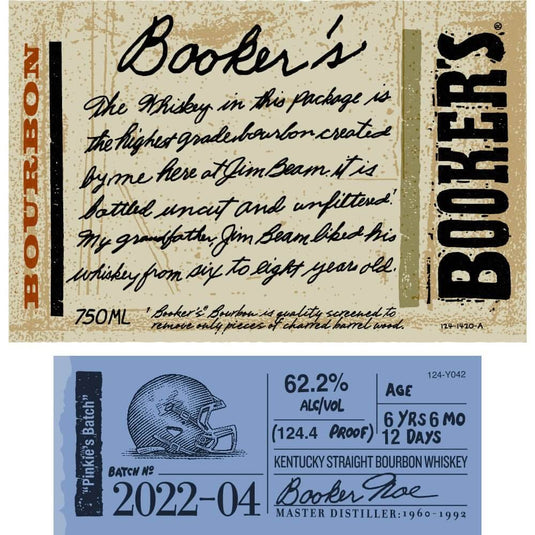 Booker’s “Pinkie’s Batch” Batch 2022-04 - Main Street Liquor