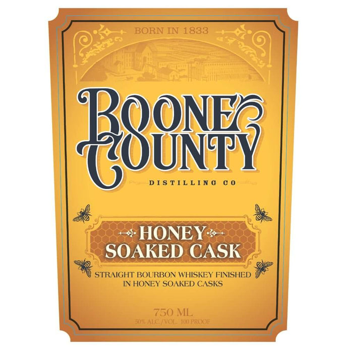 Boone County Honey Soaked Cask Bourbon - Main Street Liquor