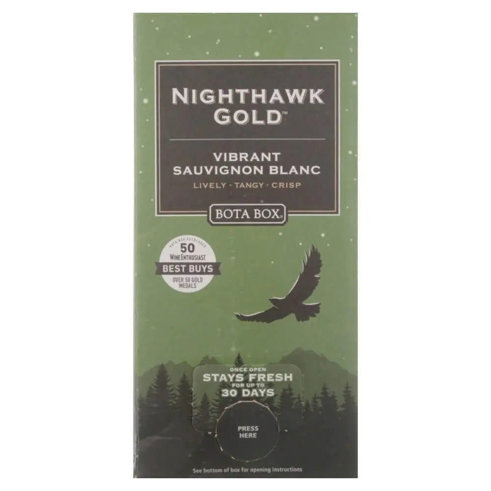 Bota Box Nighthawk Gold Vibrant Sauvignon Blanc - Main Street Liquor