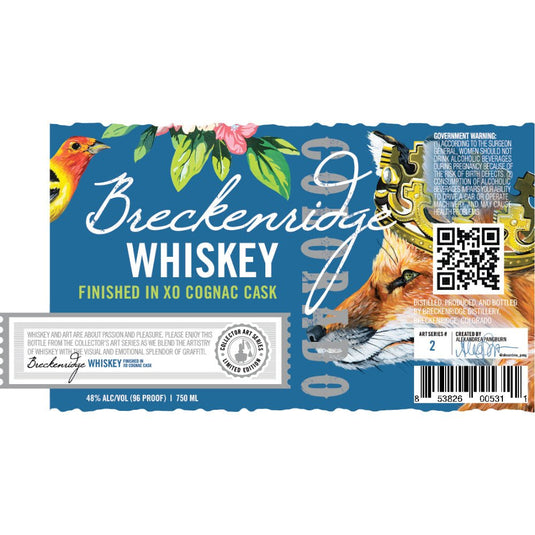 Breckenridge Whiskey XO Cognac Cask Finish - Main Street Liquor