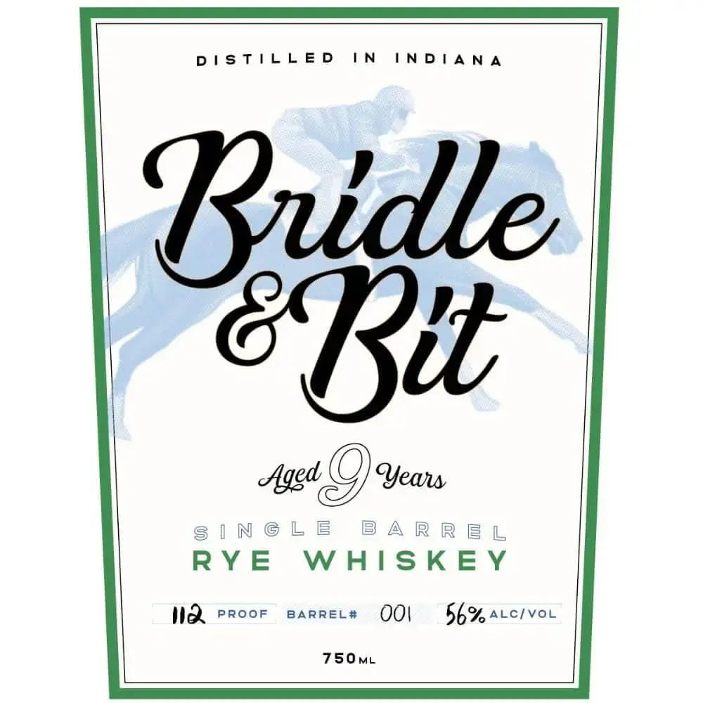 Bridle &amp; Bit 9 Year Old Single Barrel Rye Whiskey - Main Street Liquor