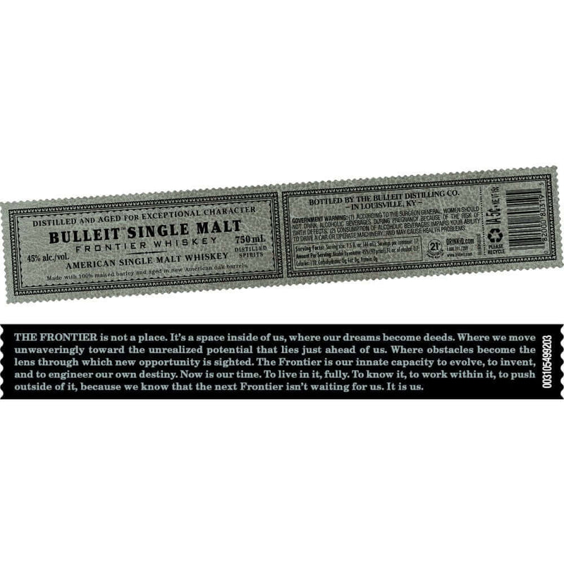 Load image into Gallery viewer, Bulleit American Single Malt Whiskey - Main Street Liquor
