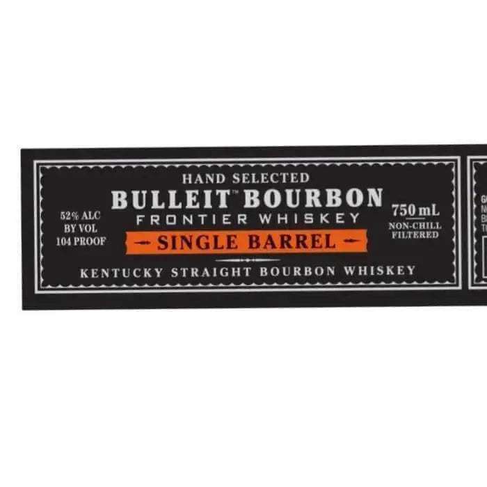 Bulleit Single Barrel Bourbon 104 Proof - Main Street Liquor