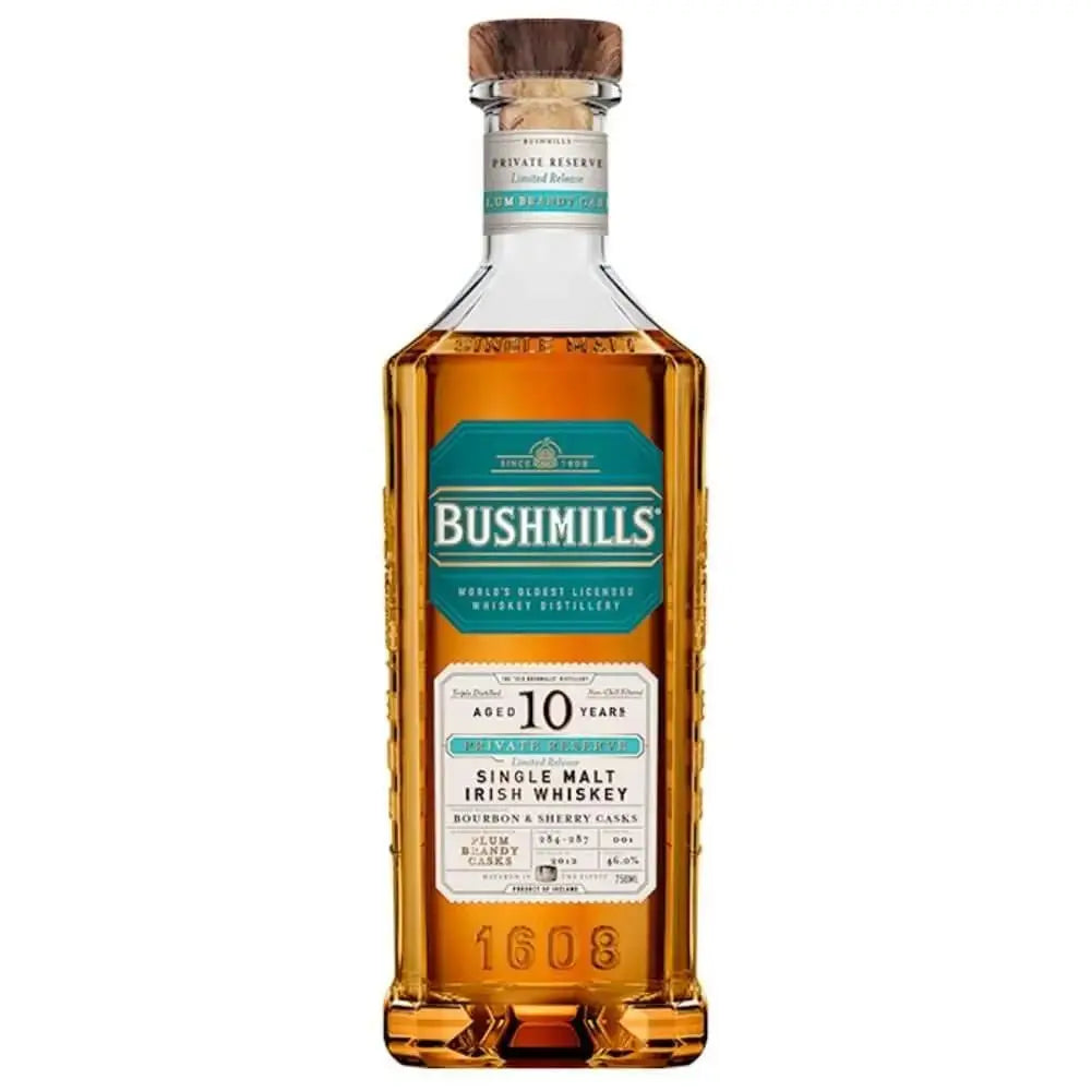 Bushmills 10 Year Old Private Reserve Bourbon &amp; Sherry Finished - Main Street Liquor