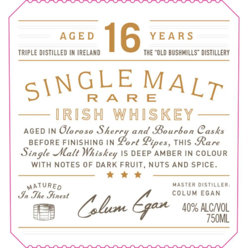 Load image into Gallery viewer, Bushmills 16 Year Old Single Malt Rare - Main Street Liquor
