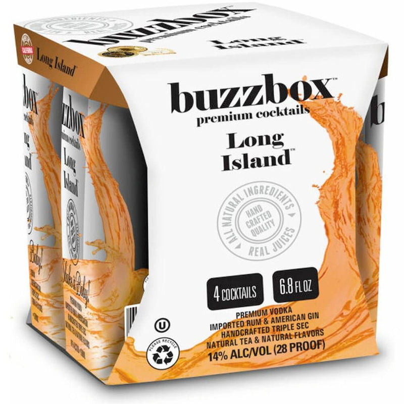 Load image into Gallery viewer, Buzzbox Long Island Cocktail 4PK - Main Street Liquor
