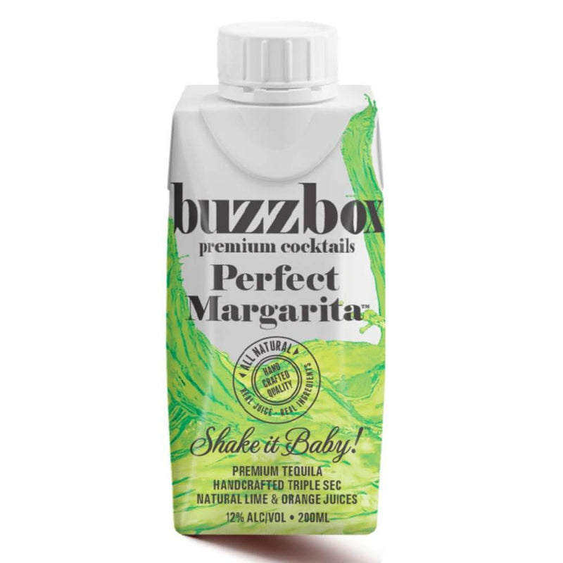 Load image into Gallery viewer, Buzzbox Perfect Margarita Cocktail 4PK - Main Street Liquor
