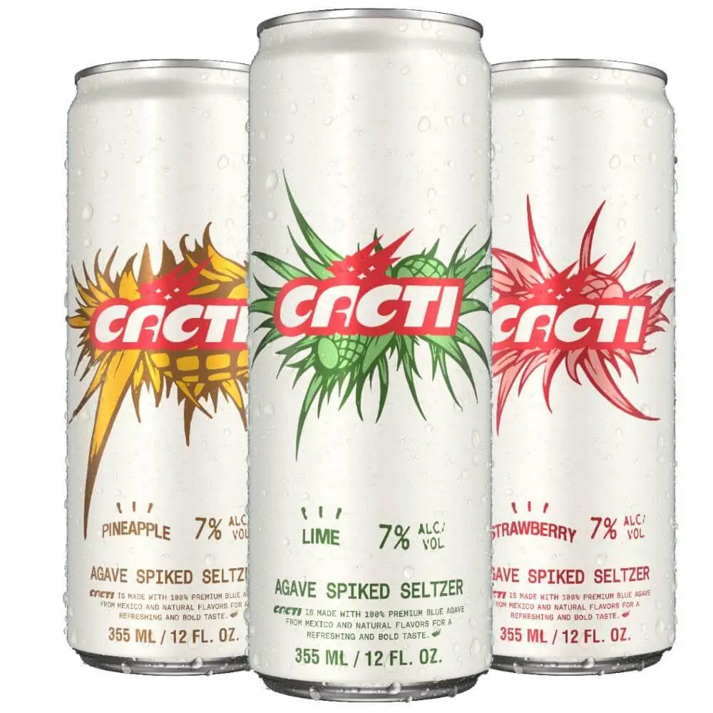 Cacti Pineapple Seltzer By Travis Scott - Main Street Liquor