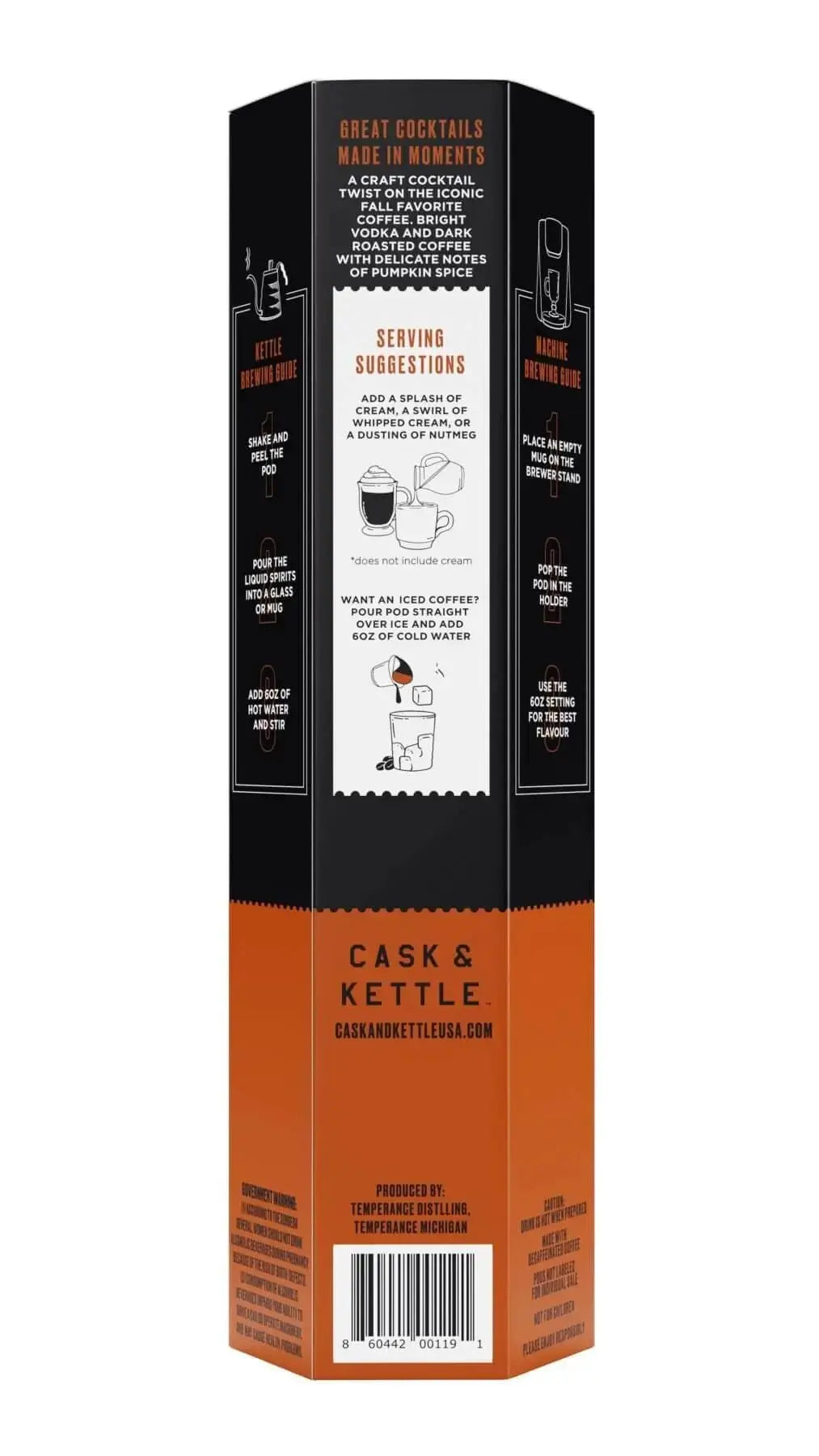 Cask &amp; Kettle Pumpkin Spiced Coffee - Main Street Liquor