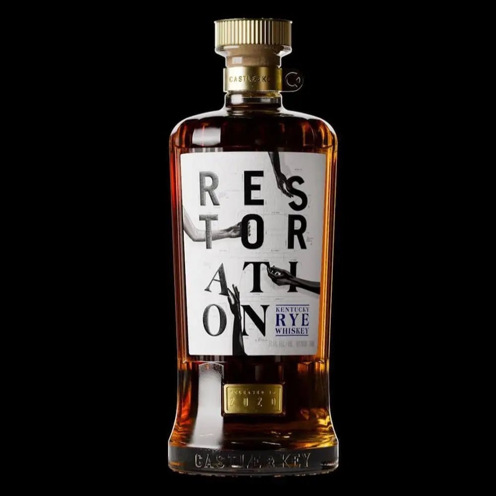 Castle &amp; Key Restoration Kentucky Rye Whiskey - Main Street Liquor