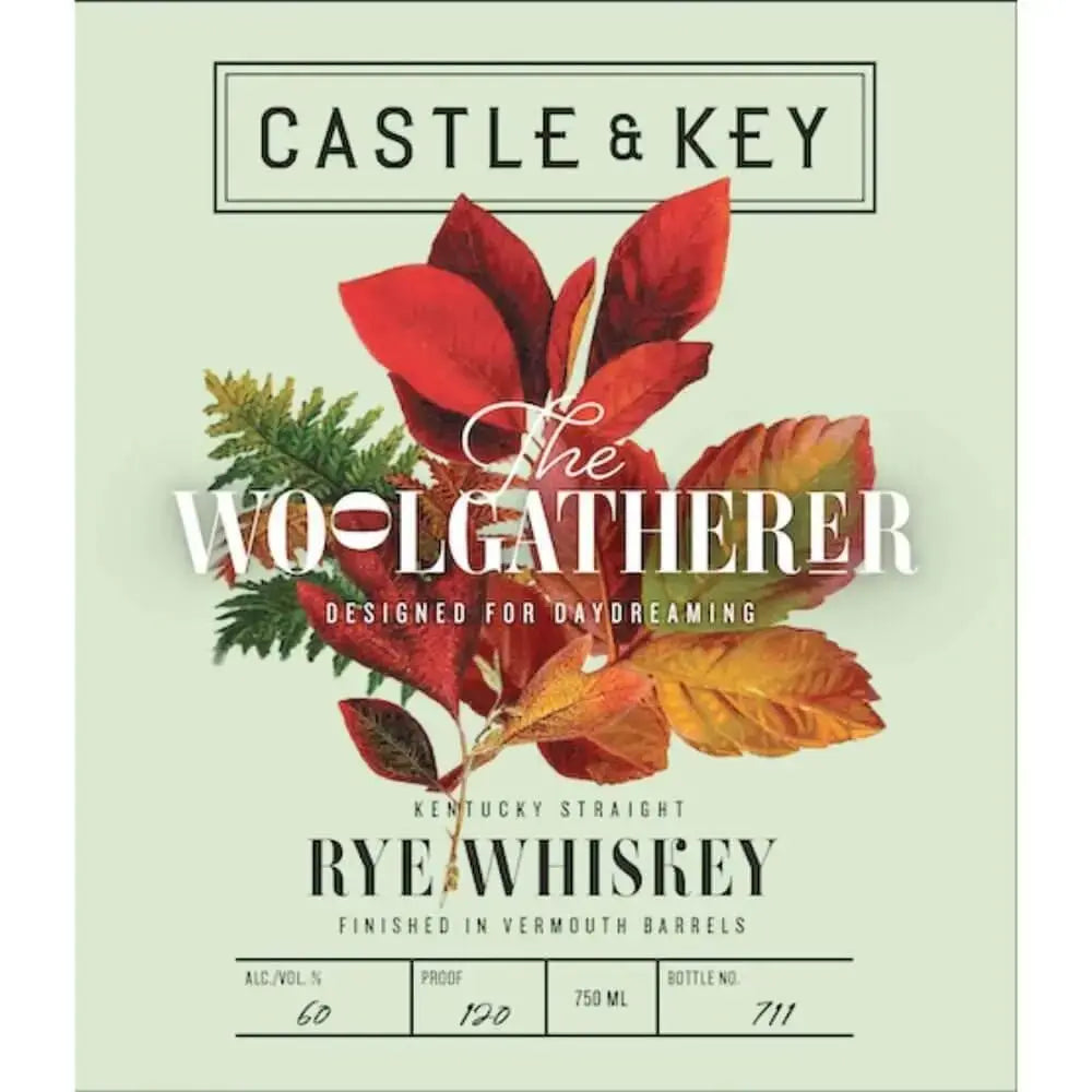 Castle &amp; Key The Woolgatherer Rye Finished in Vermouth Barrels - Main Street Liquor