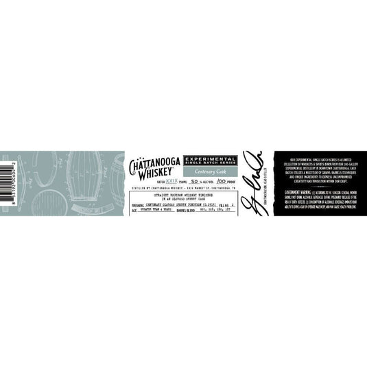 Chattanooga Whiskey Experimental Single Batch 29 Centenary Cask - Main Street Liquor