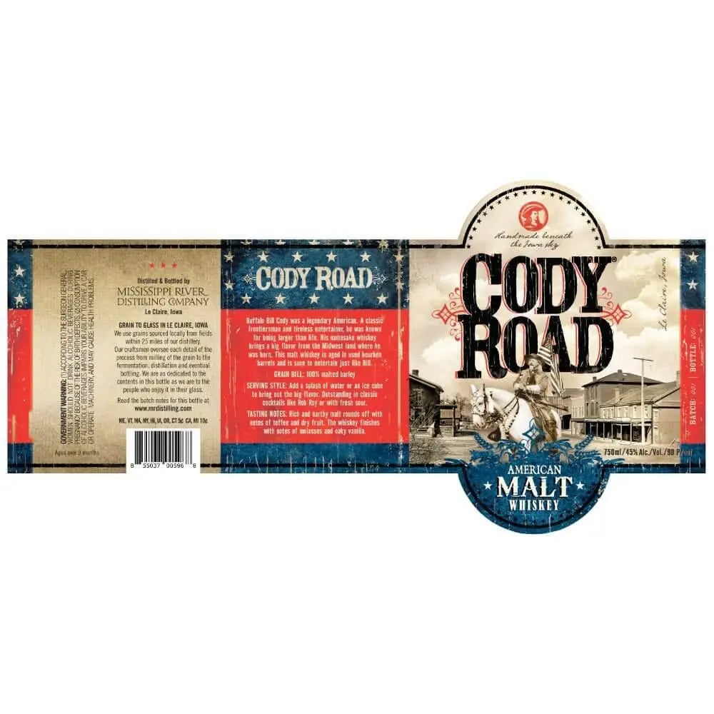 Cody Road American Malt Whiskey - Main Street Liquor