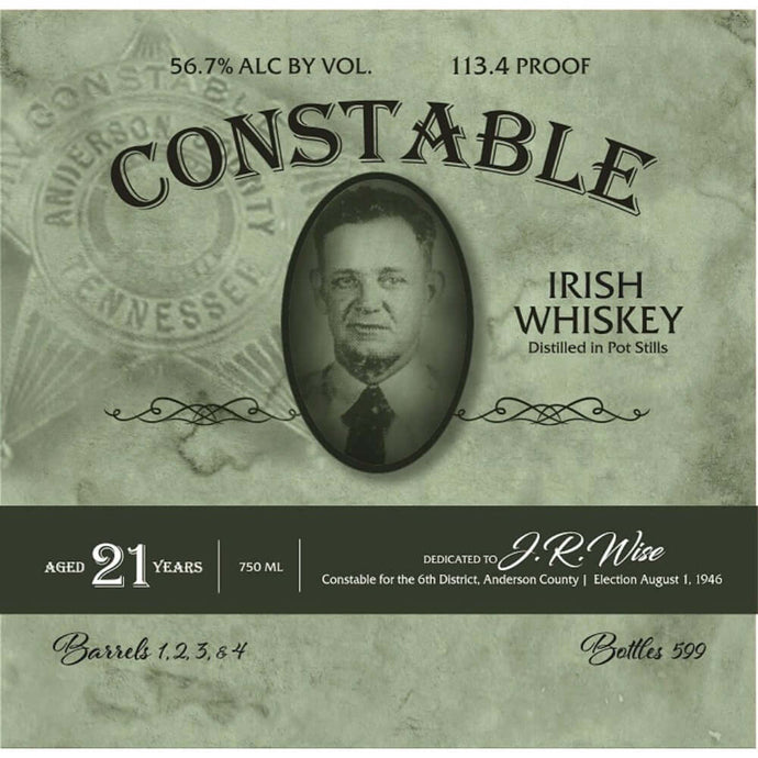 Constable 21 Year Old Irish Whiskey - Main Street Liquor