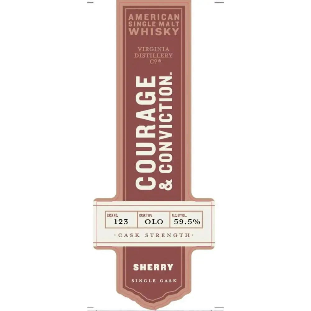 Courage &amp; Conviction Oloroso Sherry Single Cask - Main Street Liquor