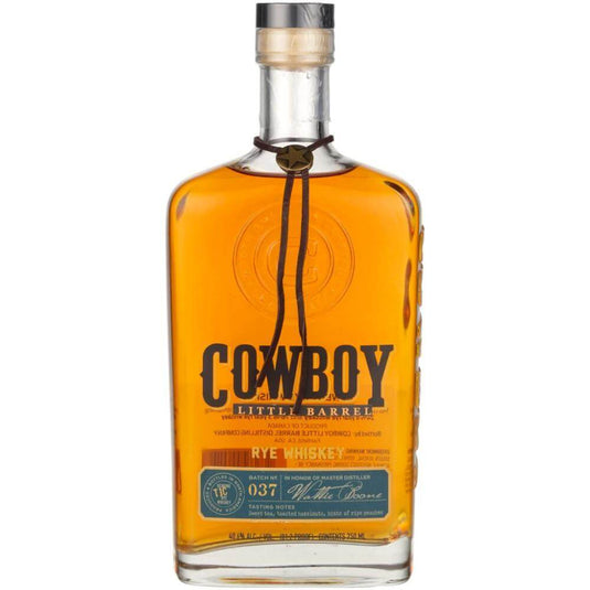 Cowboy Little Barrel Rye Whiskey - Main Street Liquor