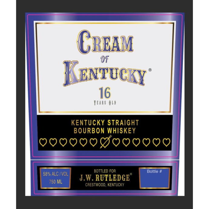 Cream Of Kentucky 16 Year Old Bourbon - Main Street Liquor