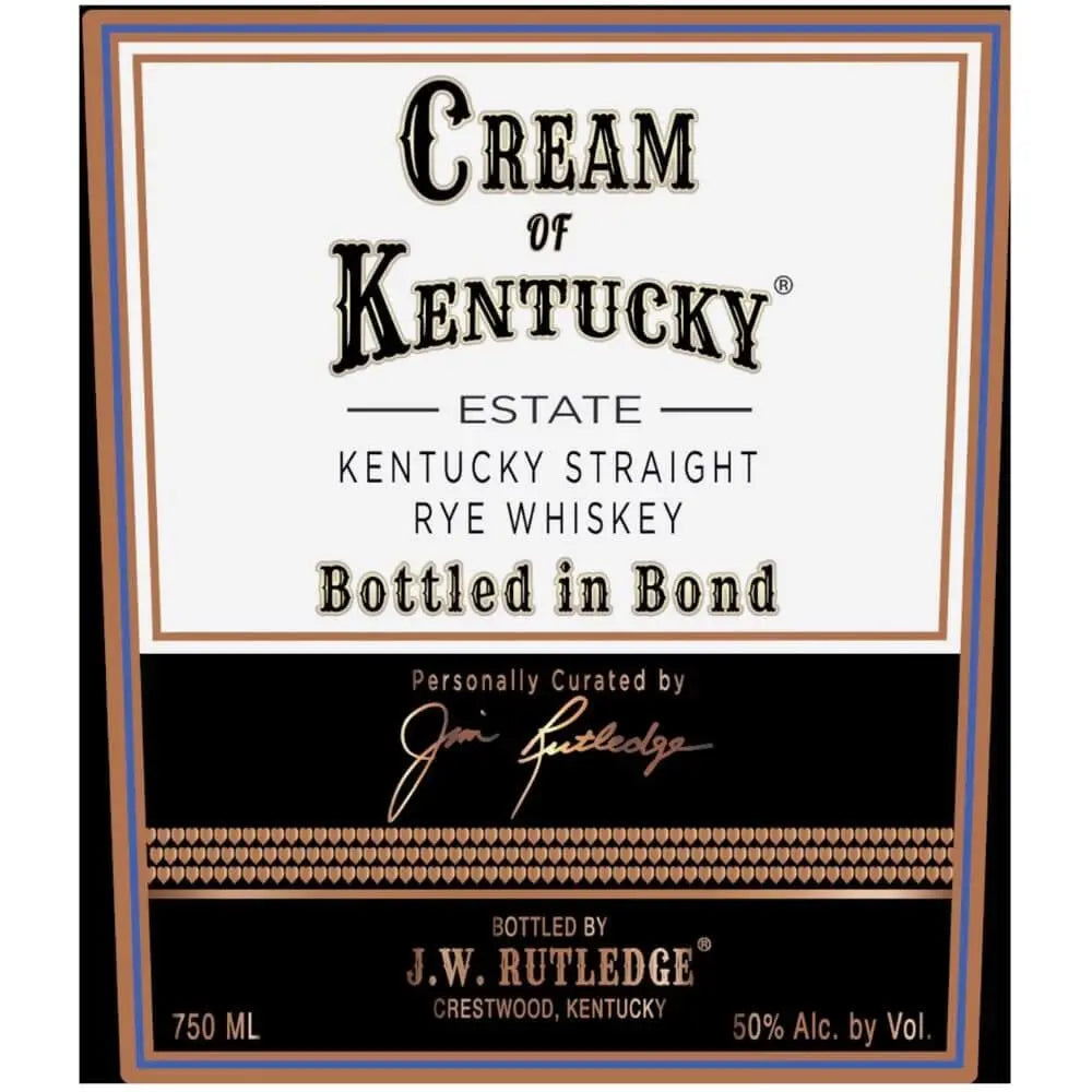 Cream of Kentucky Bottled in Bond Kentucky Straight Rye - Main Street Liquor