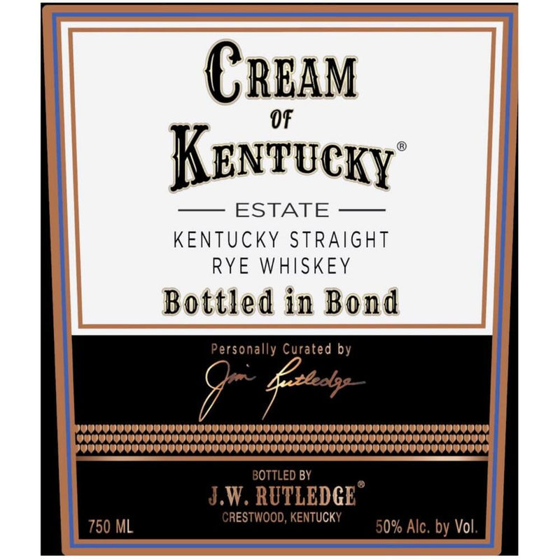 Load image into Gallery viewer, Cream of Kentucky Bottled in Bond Kentucky Straight Rye - Main Street Liquor
